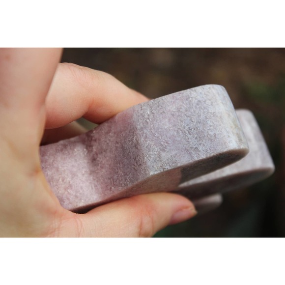 Pink Amethyst Cactus Shaped Stone - Picture 9 of 10